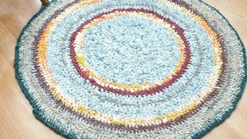Val's Blue Rug for Daughter